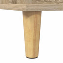 Pladespillerstand Sonoma-eg 82 x 39,5 x 82,5 cm Konstrueret træ