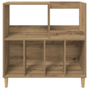 Pladespillerstand Artisan-eg 82 x 39,5 x 82,5 cm
