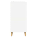 Pladespillerstand Hvid 71 x 39,5 x 83 cm Konstrueret træ