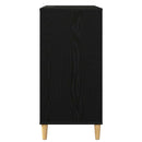 Pladespillerstand Sort eg 71 x 39,5 x 83 cm Konstrueret træ