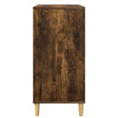Pladespillerstand Røget eg 71 x 39,5 x 83 cm Konstrueret træ