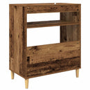 Pladespillerstand Gammelt træ 71 x 39,5 x 83 cm Konstrueret træ