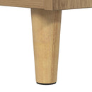Pladespillerstand Artisan-eg 71 x 39,5 x 83 cm Konstrueret træ