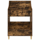 Mediehylle Røget eg 70,5 x 46 x 112 cm Konstrueret træ
