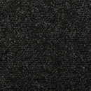 Selvklæbende Trappemåtter 15 stk. 80 x 24,5 x 3,5 cm Sort