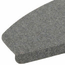 Selvklæbende Trappemåtter 15 stk. 80 x 24,5 x 3,5 cm Grå