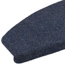 Selvklæbende Trappemåtter 15 stk. 80 x 24,5 x 3,5 cm Blå