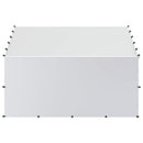 Hønsegård med tag Sølv 200 x 200 x 150 cm Galvaniseret stål