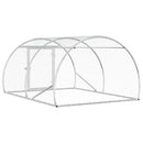 Kyllingehus Sølv 200 x 150 x 100 cm Galvaniseret stål