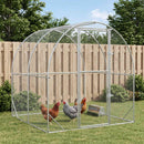 Kyllingehus Sølv 200 x 200 x 200 cm Galvaniseret stål