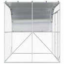 Kyllingehus Sølv 200 x 200 x 215 cm Galvaniseret stål
