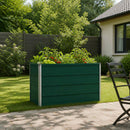 Hævet Havebed Grøn 100 x 40 x 55 cm koldvalset stål
