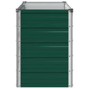 Hævet Havebed Grøn 100 x 40 x 55 cm koldvalset stål