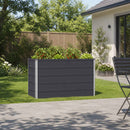 Hævet Havebed Antracit 100 x 40 x 55 cm koldvalset stål