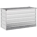 Hævet Havebed Sølv 100 x 40 x 55 cm galvaniseret