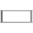 Hævet Havebed Sølv 100 x 40 x 55 cm galvaniseret