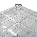 Hævet Havebed Sølv 320 x 40 x 55 cm galvaniseret