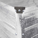 Hævet Havebed Sølv 400 x 40 x 55 cm galvaniseret