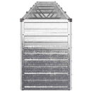 Hævet Havebed Sølv 400 x 40 x 55 cm galvaniseret