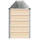 Hævet Havebed Elfenben 480 x 40 x 55 cm koldvalset stål