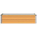 Hævet Havebed Naturfarvet 100 x 40 x 24 cm koldvalset stål