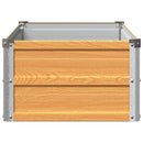Hævet Havebed Naturfarvet 100 x 40 x 24 cm koldvalset stål