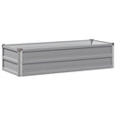 Hævet Havebed Grå 100 x 40 x 24 cm koldvalset stål