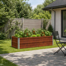 Hævet Havebed Rusten 100 x 40 x 24 cm karton