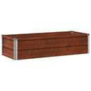 Hævet Havebed Rusten 100 x 40 x 24 cm karton