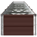 Hævet Havebed Brun 480 x 40 x 24 cm koldvalset stål