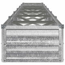 Hævet Havebed Sølv 480 x 40 x 24 cm galvaniseret