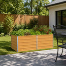 Hævet Havebed Naturfarvet 160 x 80 x 55 cm koldvalset stål