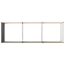 Hævet Havebed Naturfarvet 240 x 80 x 55 cm koldvalset stål
