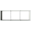 Hævet Havebed Grøn 240 x 80 x 55 cm koldvalset stål