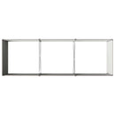 Hævet Havebed Brun 240 x 80 x 55 cm koldvalset stål