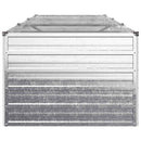 Hævet Havebed Sølv 240 x 80 x 55 cm galvaniseret