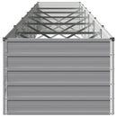 Hævet Havebed Grå 600 x 80 x 55 cm koldvalset stål