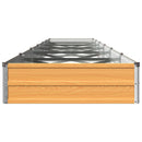 Hævet Havebed Naturfarvet 480 x 80 x 24 cm koldvalset stål