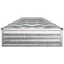 Hævet Havebed Sølv 480 x 80 x 24 cm galvaniseret
