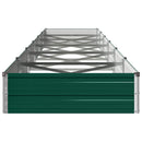 Hævet Havebed Grøn 600 x 80 x 24 cm koldvalset stål