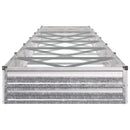 Hævet Havebed Sølv 600 x 80 x 24 cm galvaniseret