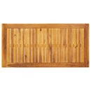 Havesæt i 3 dele 3 stk. Naturfarvet Massivt Akacietræ