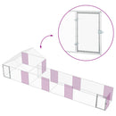 2 stk. Sølv 7 x 2 x 1,5 m Galvaniseret stål
