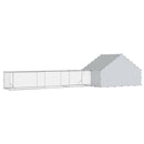 2 stk. Sølv 8 x 2 x 1,9 m Galvaniseret stål