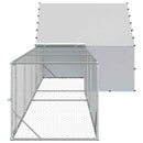 2 stk. Sølv 8 x 2 x 1,9 m Galvaniseret stål