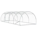 Kyllingehus Sølv 400 x 150 x 100 cm Galvaniseret stål