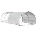 Kyllingehus Sølv 400 x 150 x 100 cm Galvaniseret stål