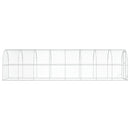 Kyllingehus Sølv 800 x 200 x 200 cm Galvaniseret stål
