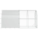 Kyllingehus Sølv 400 x 200 x 200 cm Galvaniseret stål