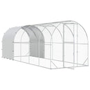Kyllingehus Sølv 600 x 200 x 200 cm Galvaniseret stål